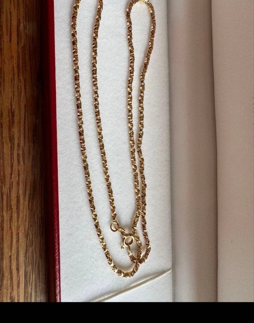 750チェーンネックレス　k１８　 45cm