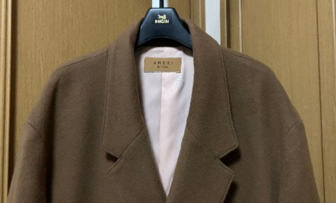 AMERI UND EMBELLISH PAPA JACKET Mサイズブラウン