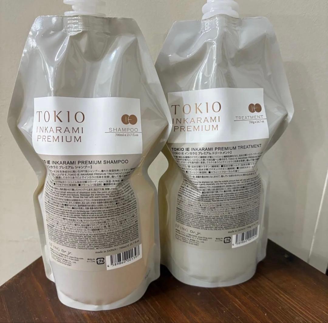 TOKIOインカラミ　プレミアムタイプ　シャンプー＆トリートメント