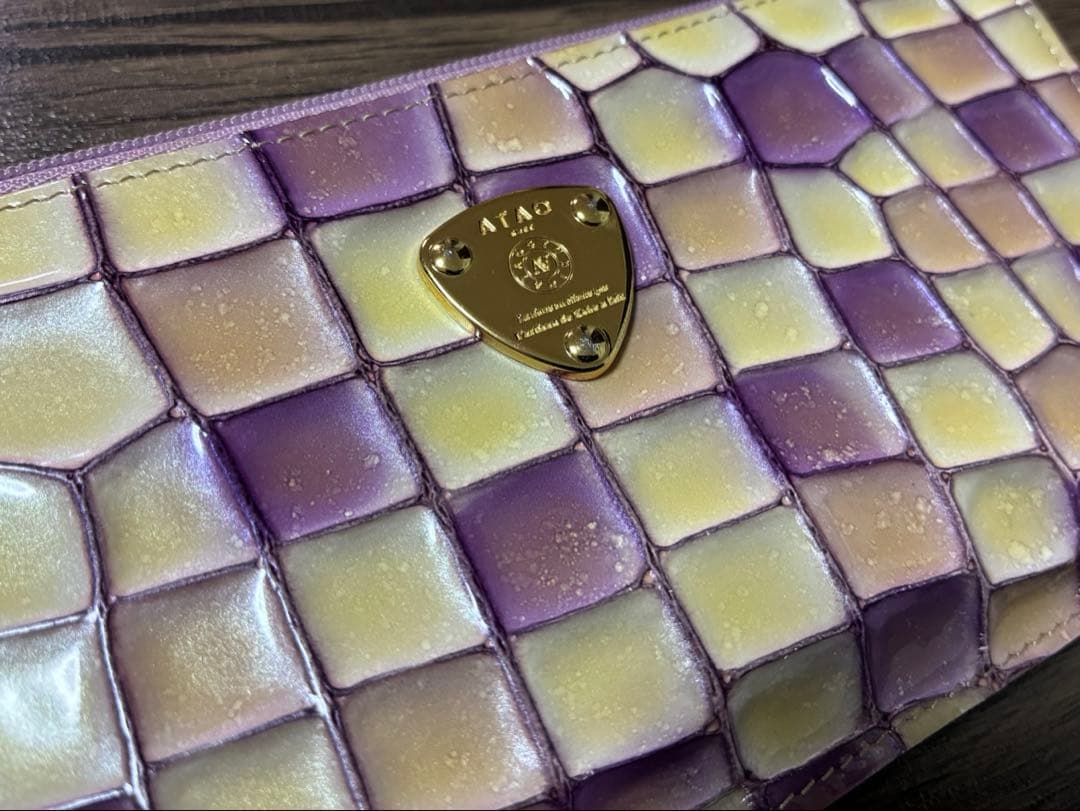 ああああ　ATAO 財布　スリモ　ロージーラベンダー　財布２つ