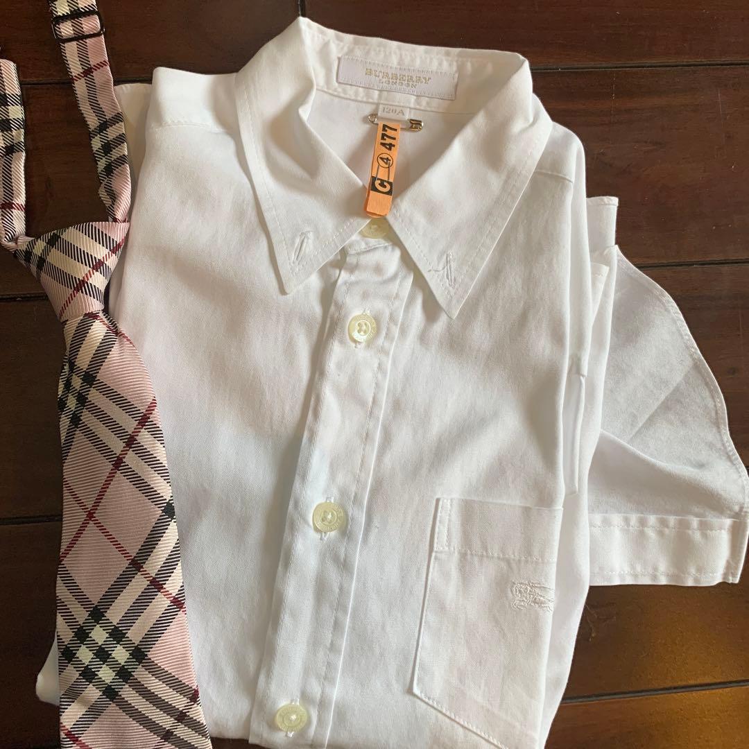 バーバリー　キッズ　スーツ　卒入学　結婚式　セレモニー