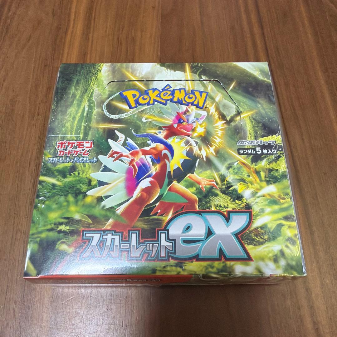 ポケモン スカーレットex ボックス 30パック入り［新品未開封］