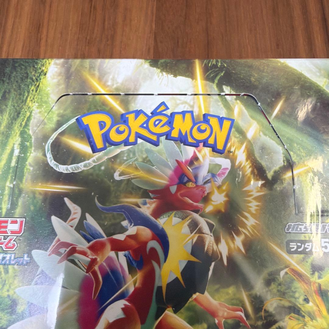 ポケモン スカーレットex ボックス 30パック入り［新品未開封］