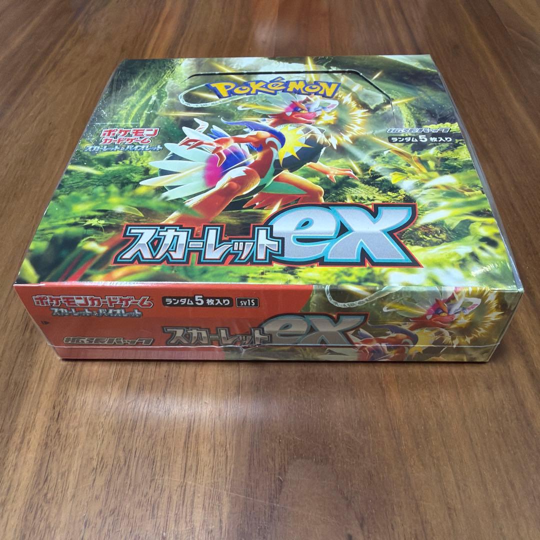 ポケモン スカーレットex ボックス 30パック入り［新品未開封］