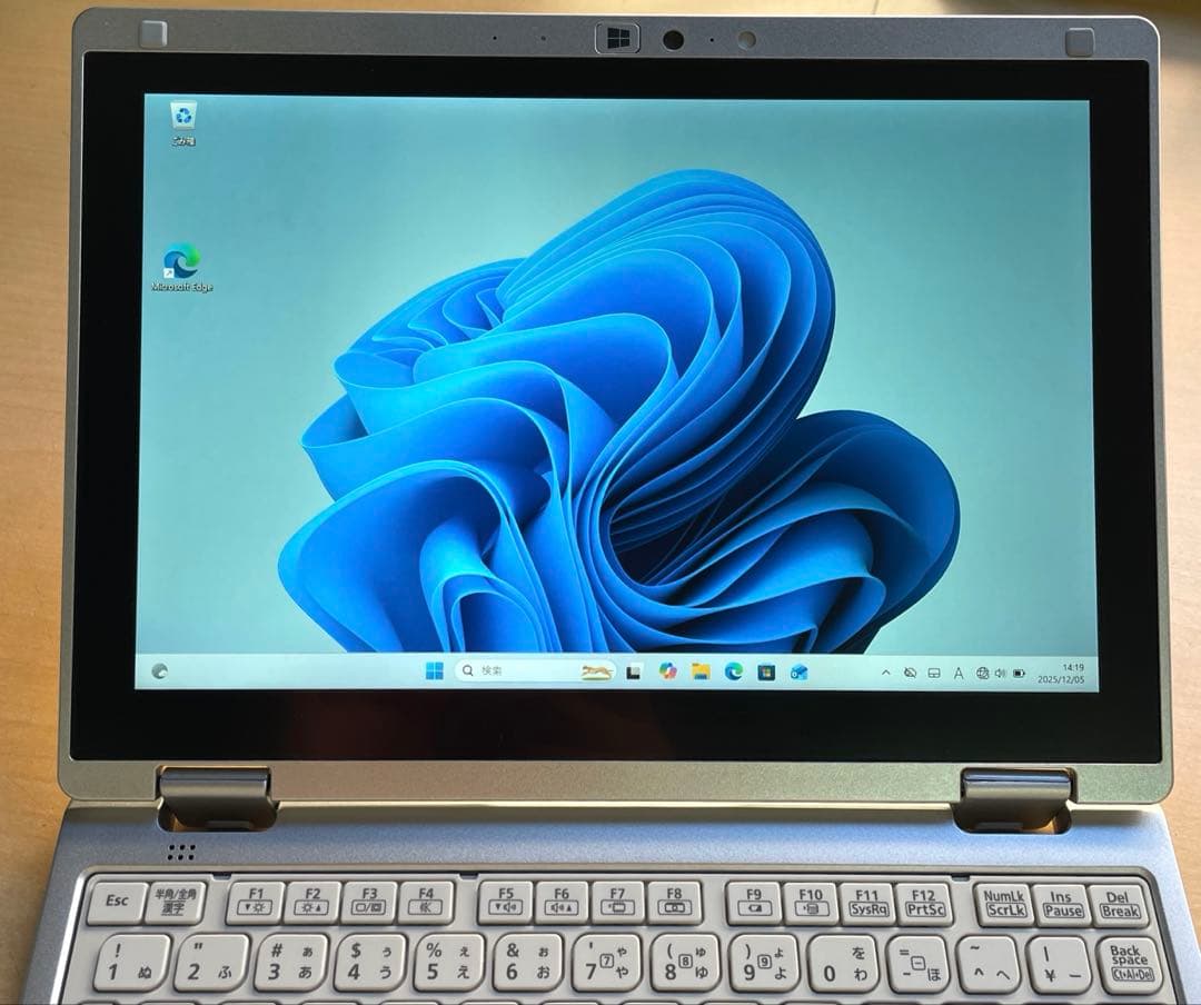 Windowsノート本体 Panasonic lets note CF-RZ5 SSD 128GB