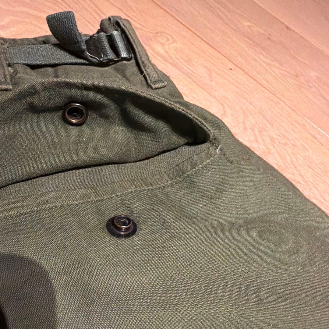 70s アメリカ軍実物 M65カーゴパンツ S-R(M相当)M-65