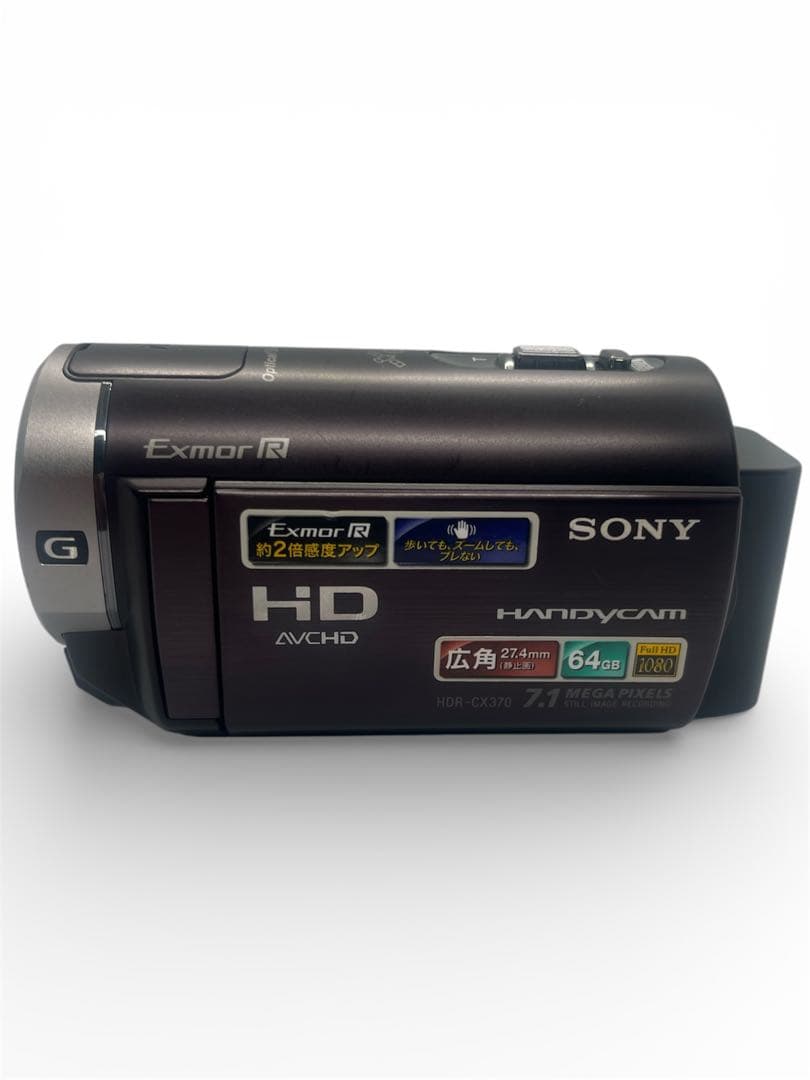 早い者勝ち　SONY ハンディカムHDR-CX370 64GB フルHD