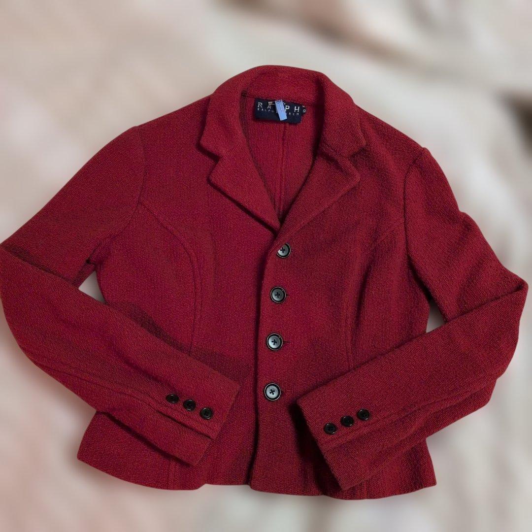 Ralph Lauren レッド テーラードジャケット 値下げ