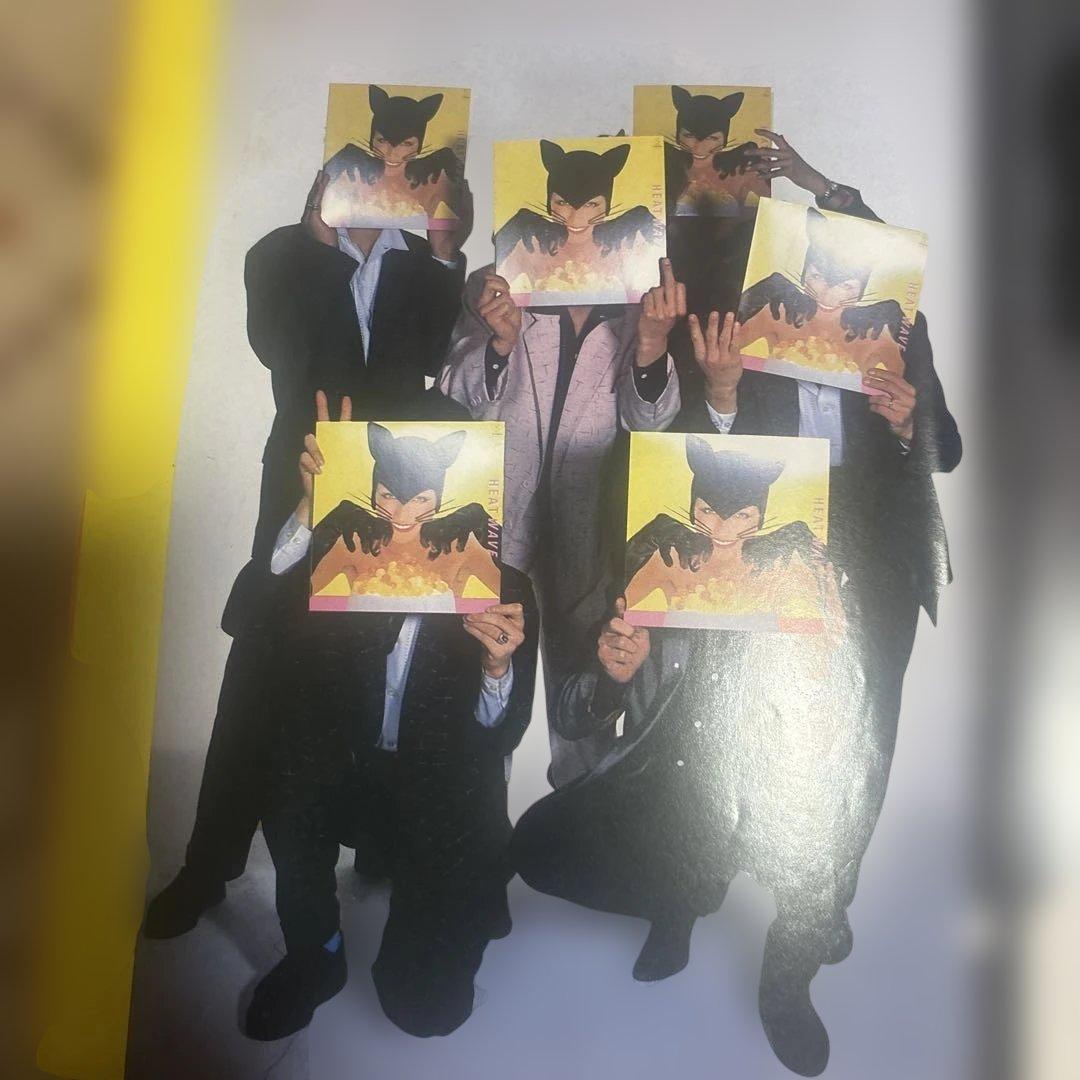 HEAT WAVE BLACK CATS ブックバンドスコア　クリームソーダ