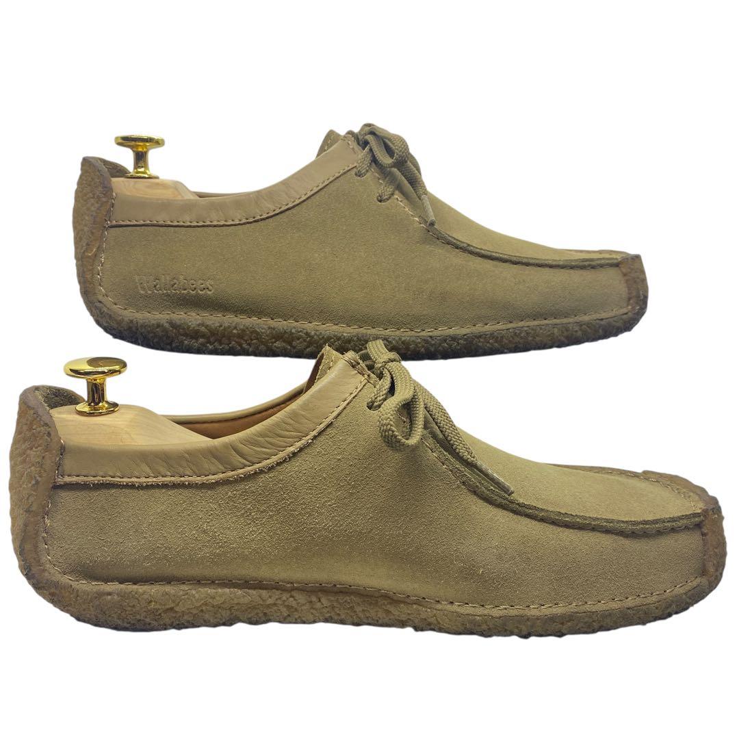 clarks クラークス　26cm ナタリー ワラビー ベージュ モカシン