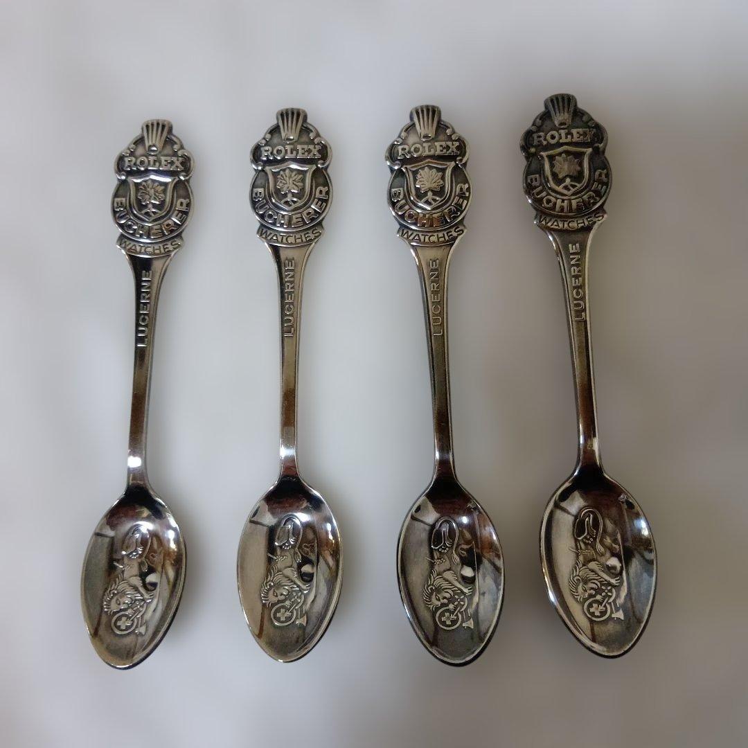 ロレックス ルツェルン スプーン 4本セット