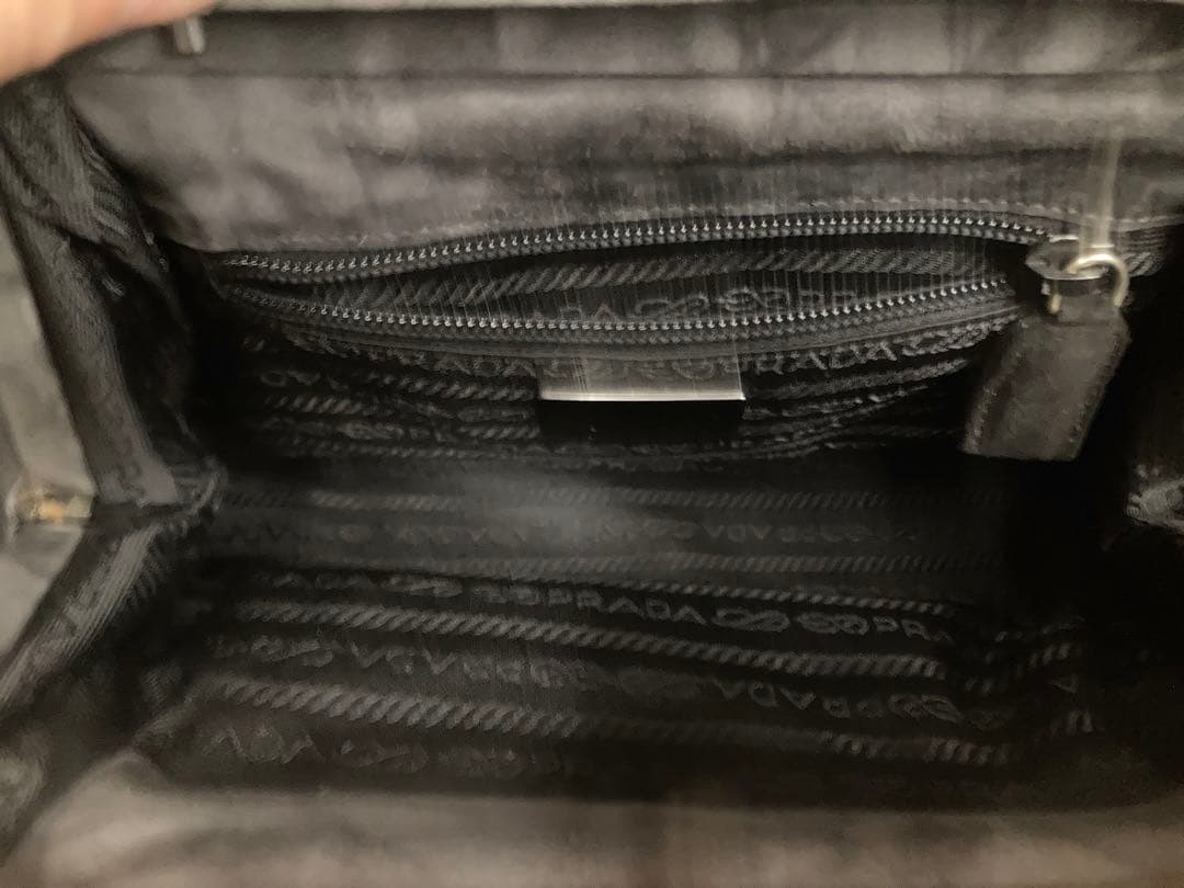 PRADA パーティーバッグ グレー