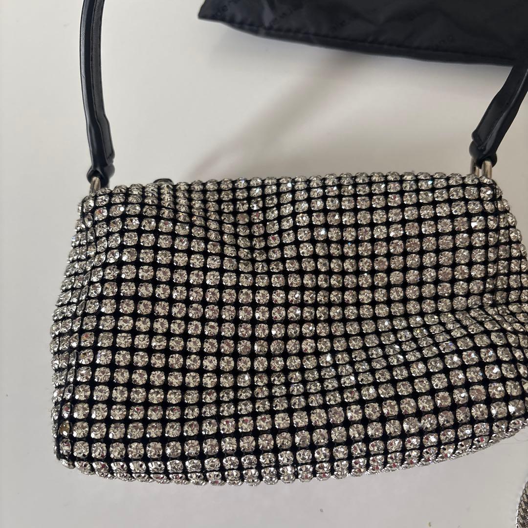 Alexander Wang Wangloc ラインストーン クラッチバッグ