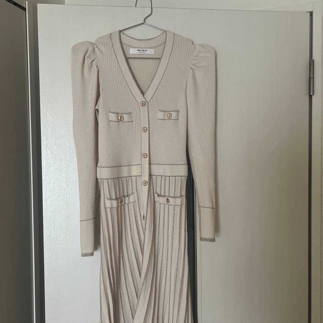 ワンピース herlipto SuiteRoomKnitLongDress