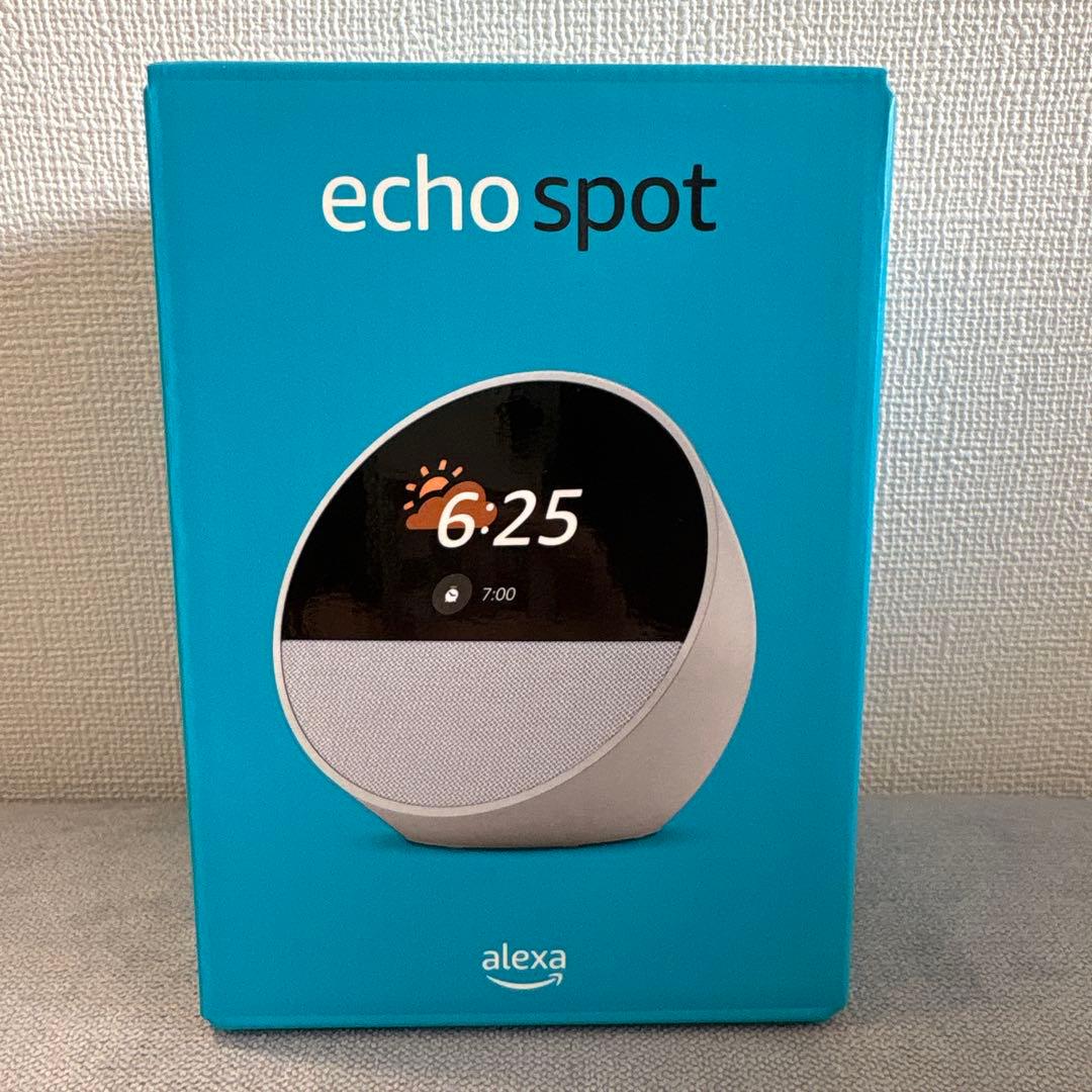 【新品】Echo Spot ディスプレイ付きスマートスピーカー