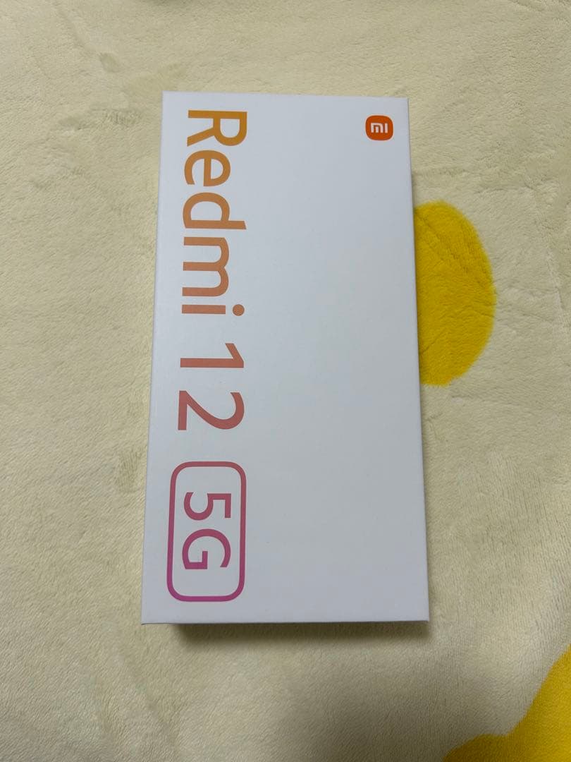 【未使用品】Redmi 12 5G スカイブルー 4GB/128GB