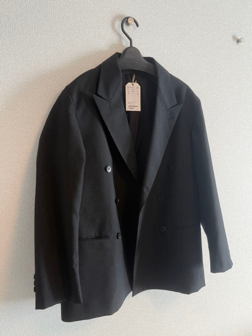 Steven Alanウール オックスフォード ダブルブレステッド6Bジャケット