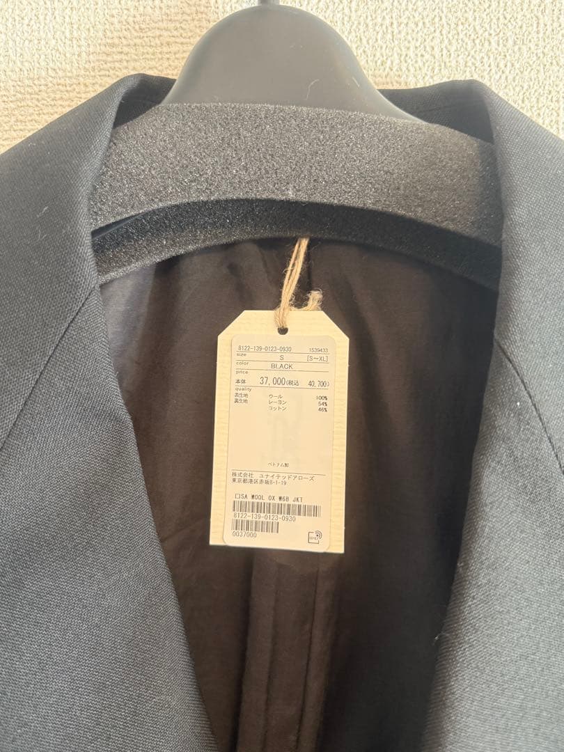 Steven Alanウール オックスフォード ダブルブレステッド6Bジャケット