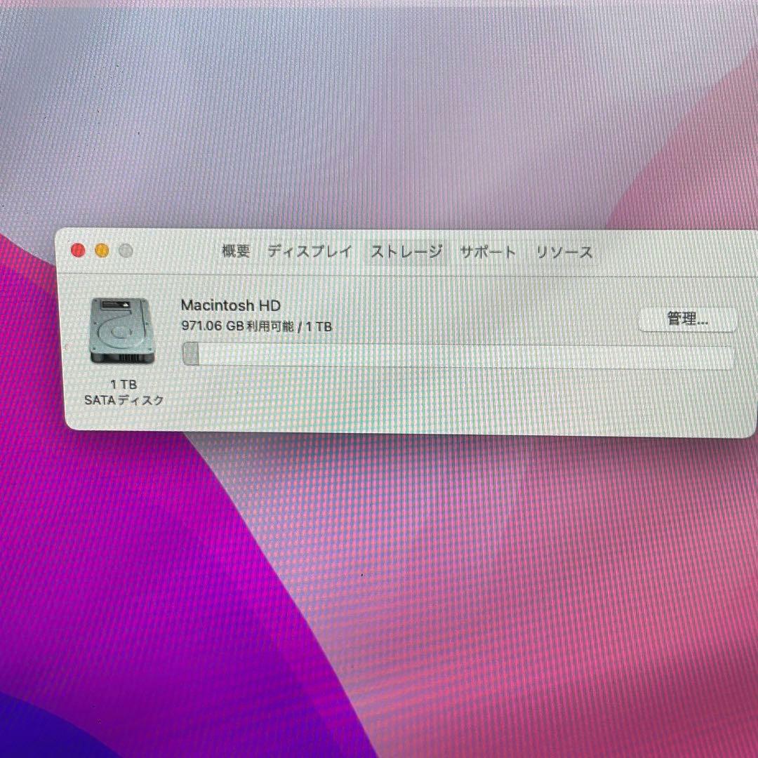 Macデスクトップ Apple iMac 21.5-inch Late 2015 MK442J/A