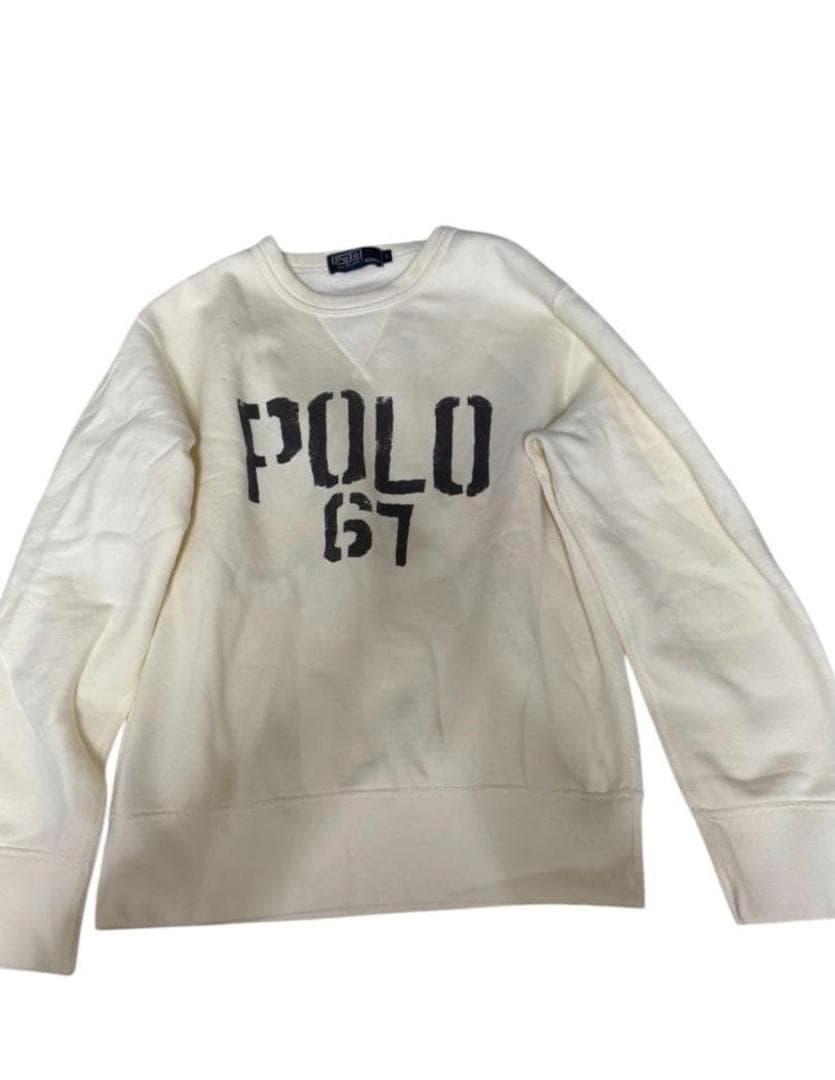 希少 アクティ21期 ポロラルフローレン スウェット L ボックスシルエット