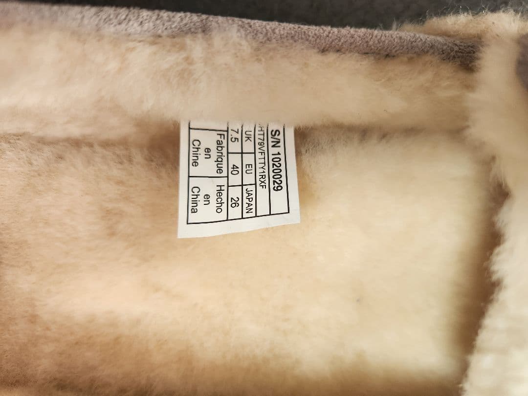 UGG LIGHT.GREY スエード モカシン