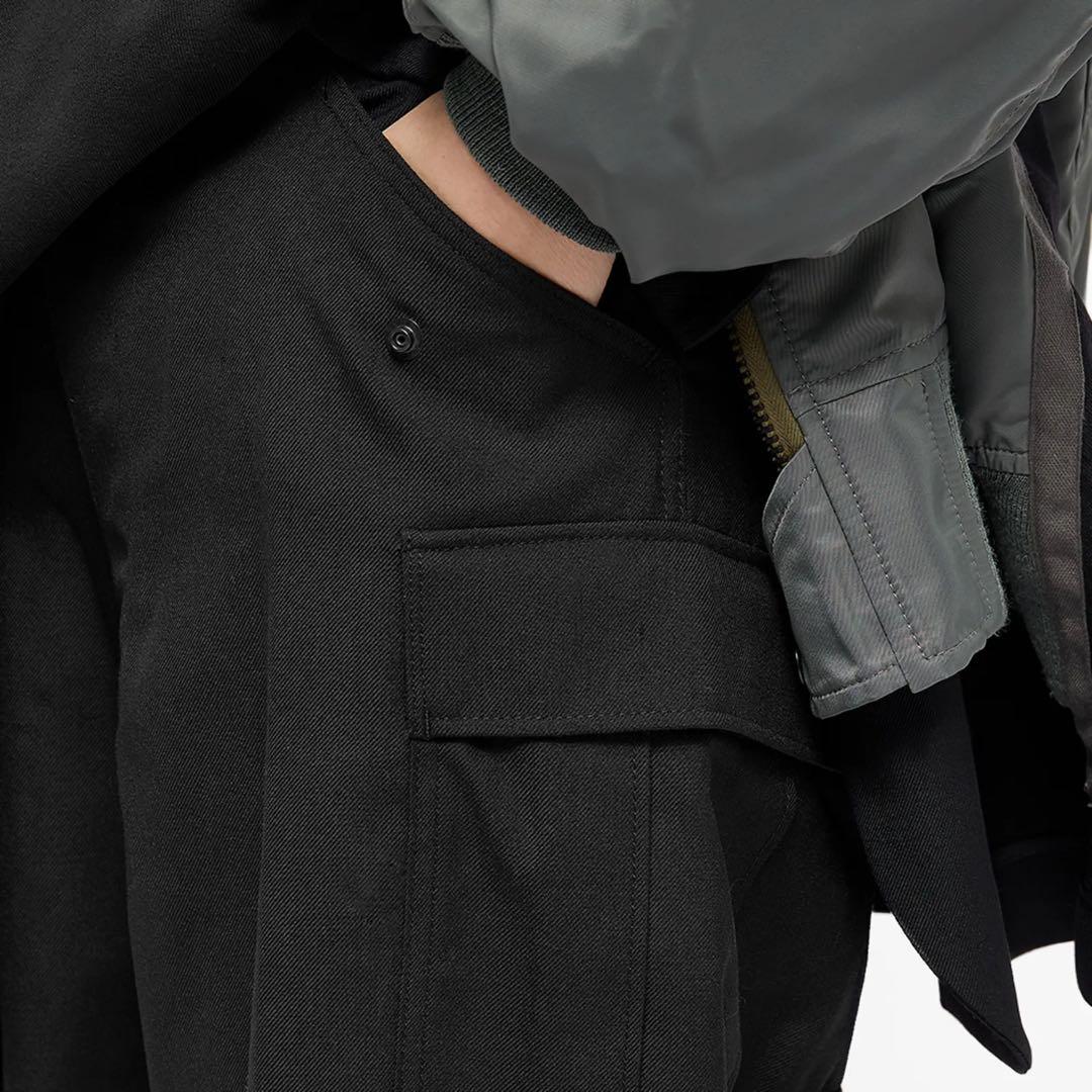 JUNYA WATANABE ウールサージコンバットパンツ 21aw