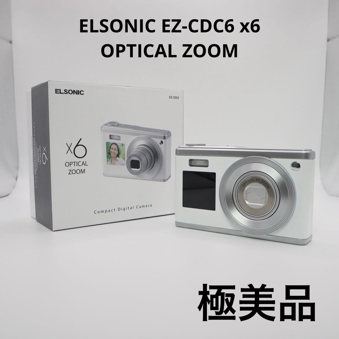ELSONIC EZ-CDC6 x6 OPTICALコンパクトデジタルカメラ