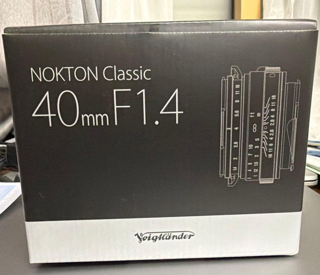 Voigtländer VM 40mm F1.4 レンズ　マウントアダプター付