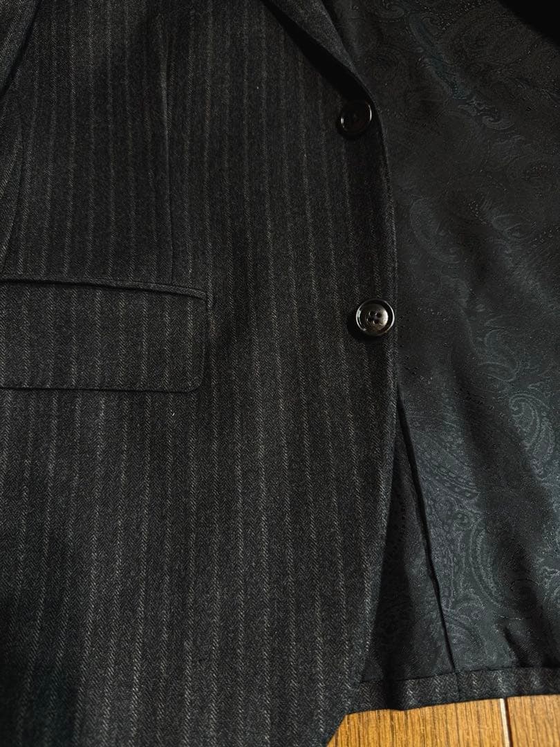 凄!!新品未使用■ZEGNA テーラードジャケットとパンツ グレー