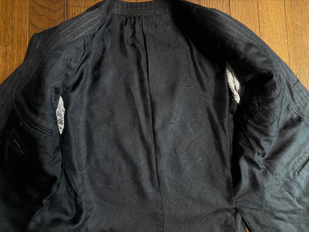 凄!!新品未使用■ZEGNA テーラードジャケットとパンツ グレー