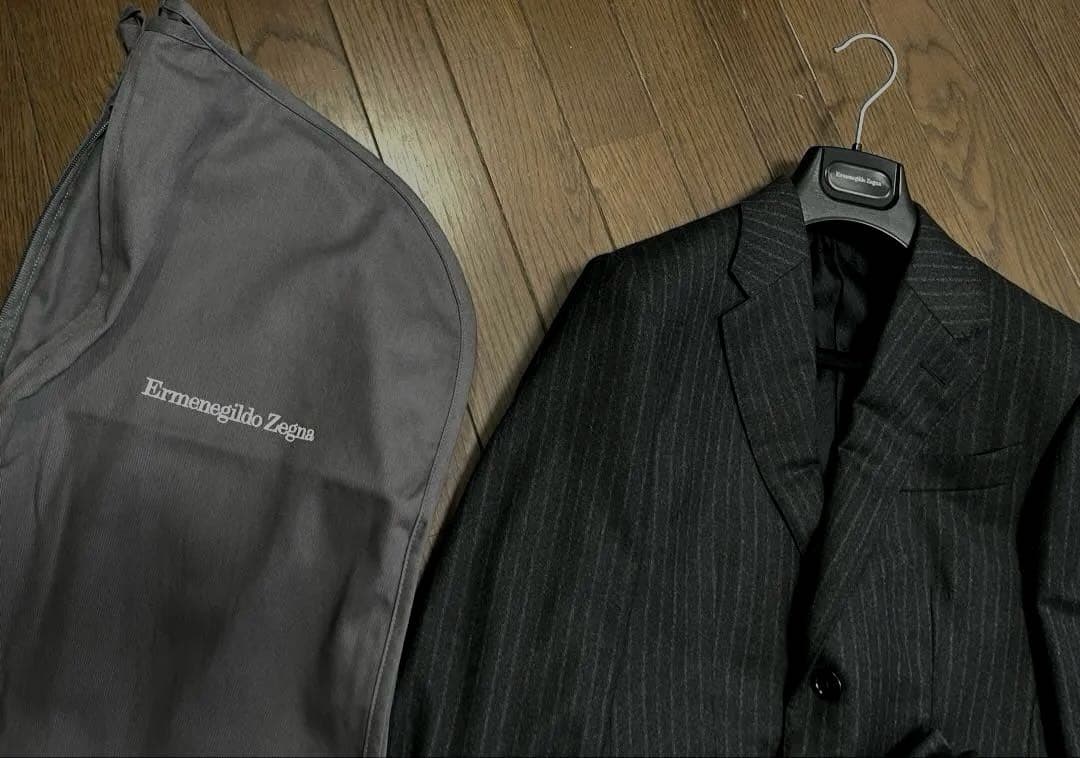 凄!!新品未使用■ZEGNA テーラードジャケットとパンツ グレー