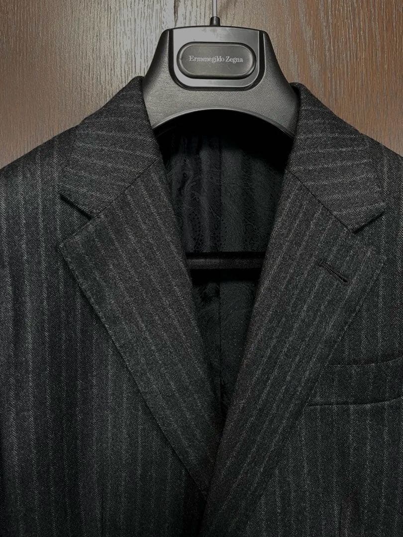 凄!!新品未使用■ZEGNA テーラードジャケットとパンツ グレー