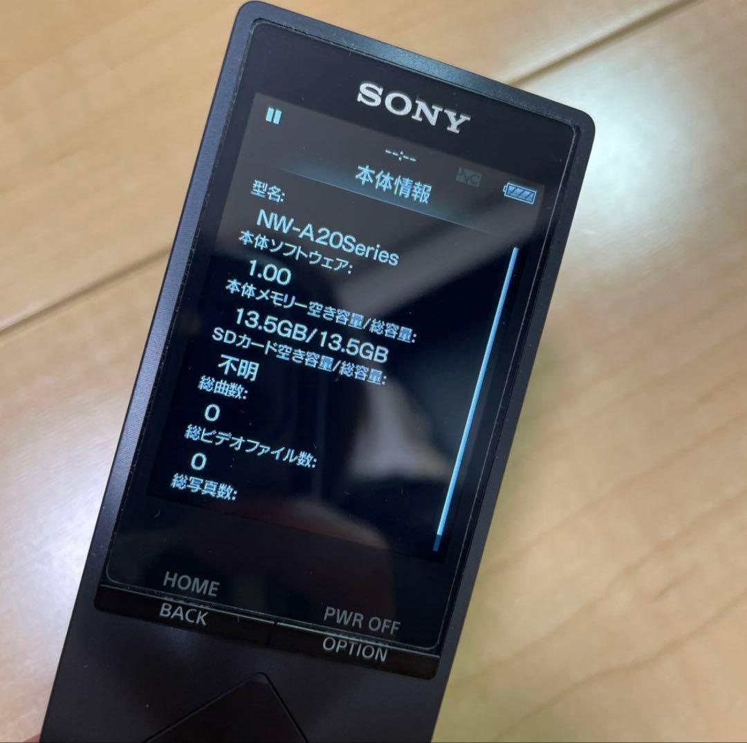 SONY NW-A25 デジタルメディアプレーヤー 16GB