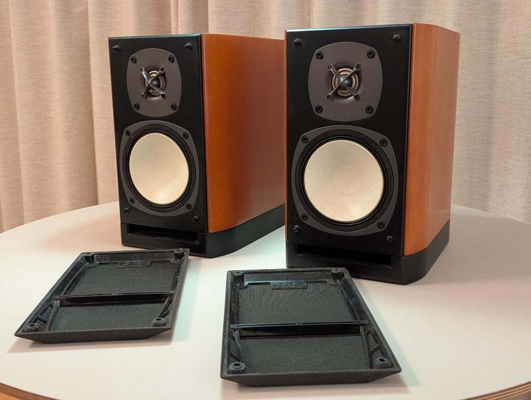 ONKYO D-212EX ブックシェルフ スピーカー 木目調