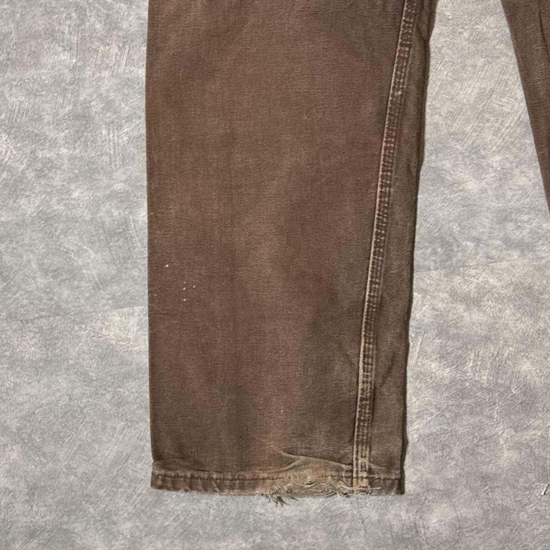 な*ぎ様 カーハート B136 ダブルニー ペインターパンツ ボロ 34×34