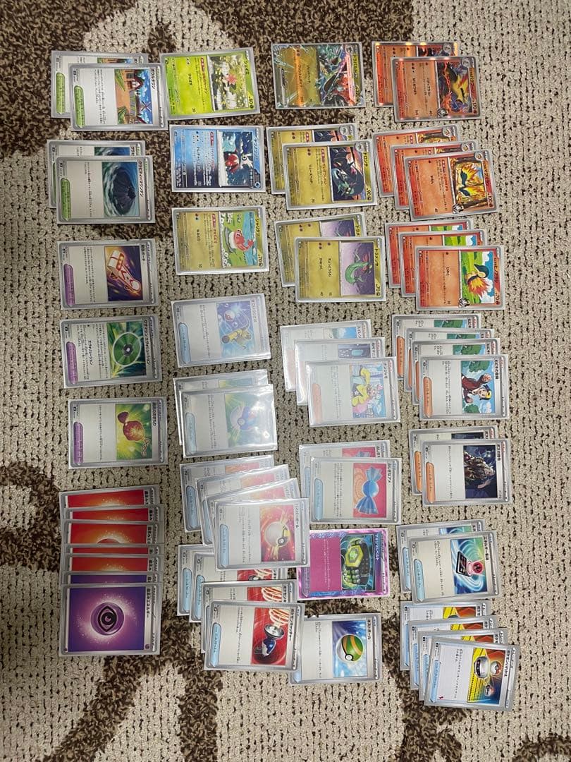 ポケカ引退品　デッキ・スリーブ・ダメカン・プレイマット