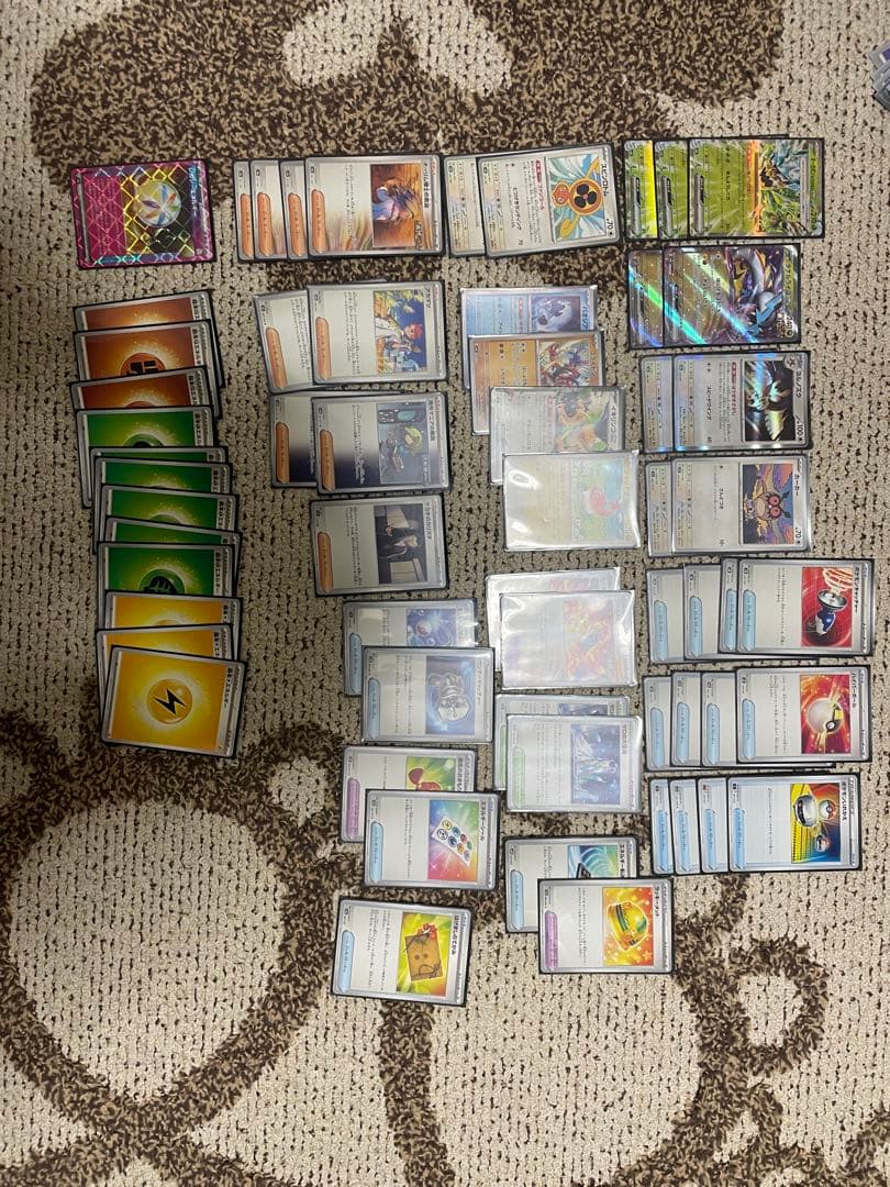 ポケカ引退品　デッキ・スリーブ・ダメカン・プレイマット