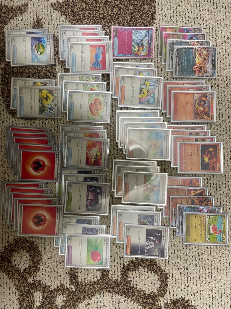 ポケカ引退品　デッキ・スリーブ・ダメカン・プレイマット