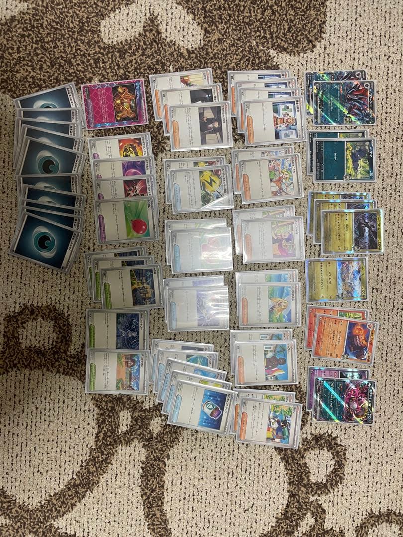 ポケカ引退品　デッキ・スリーブ・ダメカン・プレイマット