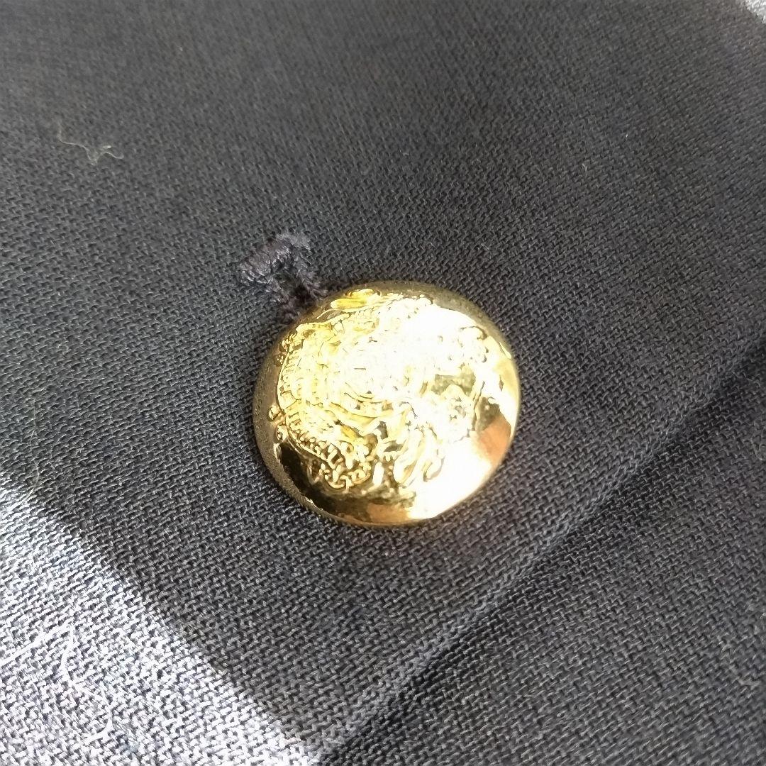 ローレンラルフローレン　紺ブレ　テーラードジャケット　金　ワッペン　大きいサイズ