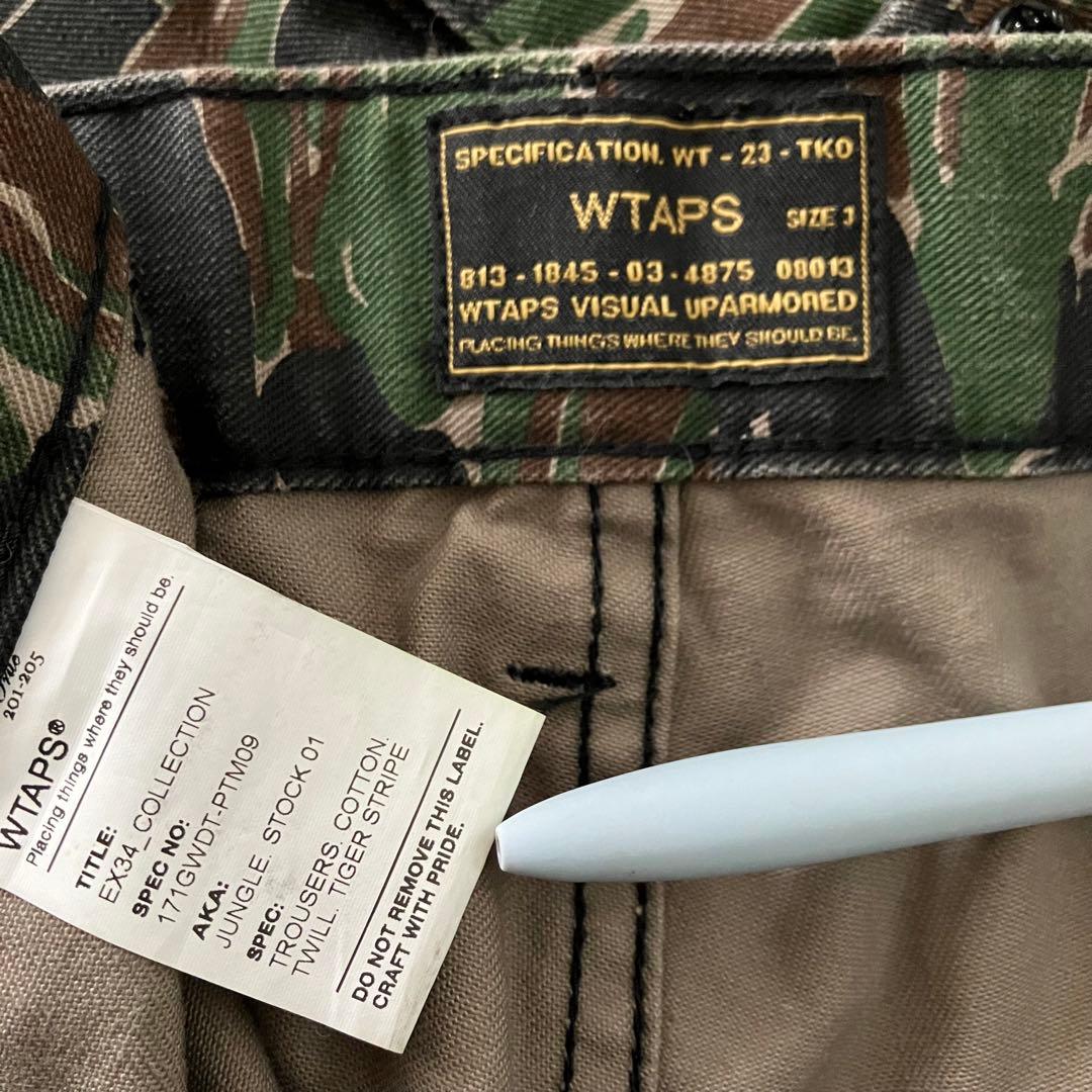 WTAPS jungle stock 迷彩 カーゴパンツ サイズ3