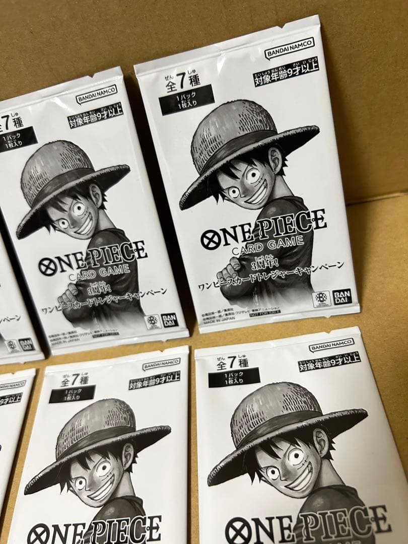 f*d様 ワンピースカード 3周年トレジャーキャンペーン プロモパック 30パッ