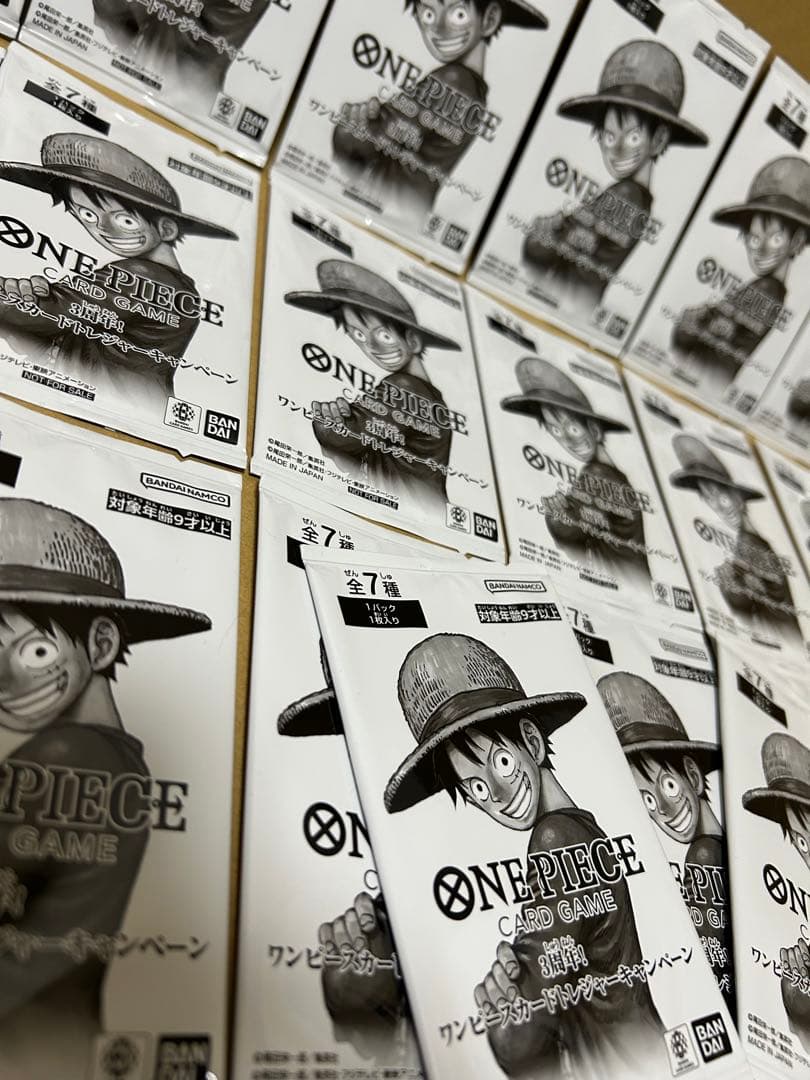 f*d様 ワンピースカード 3周年トレジャーキャンペーン プロモパック 30パッ