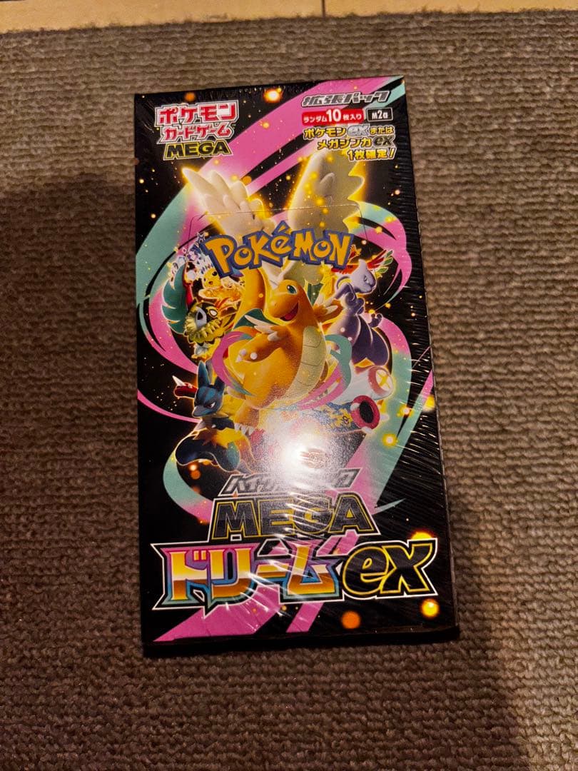 ポケモンカード ポケカ MEGAドリームex 新品未開封 シュリンク付き