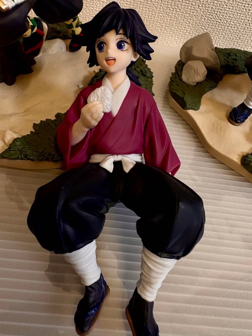 鬼滅の刃 幼少期の冨岡義勇＆錆兎＆ちょこのせ冨岡義勇 フィギュア3点