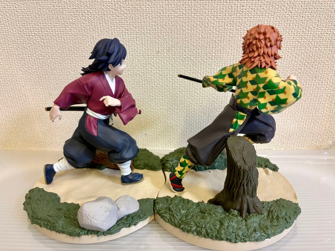 鬼滅の刃 幼少期の冨岡義勇＆錆兎＆ちょこのせ冨岡義勇 フィギュア3点