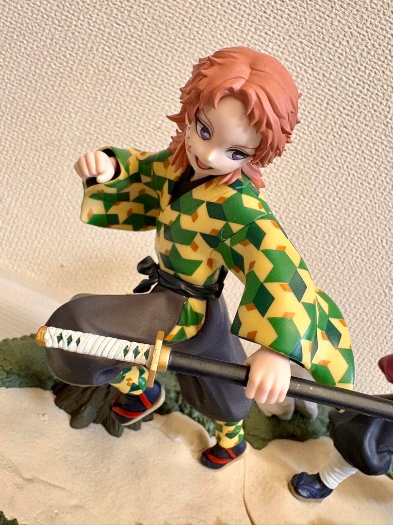 鬼滅の刃 幼少期の冨岡義勇＆錆兎＆ちょこのせ冨岡義勇 フィギュア3点