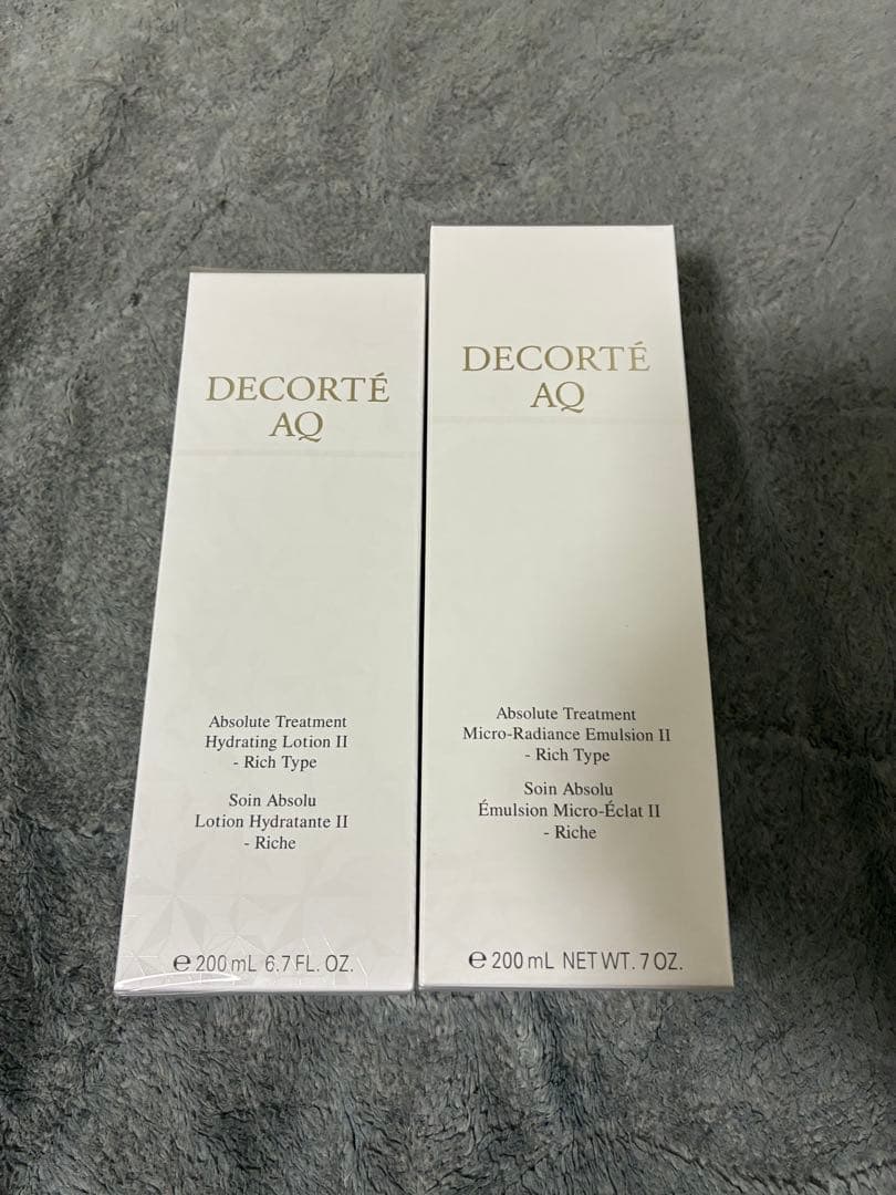 コスメデコルテ AQ アブソリュートⅡ 化粧水 乳液 デコルテ エマルジョン