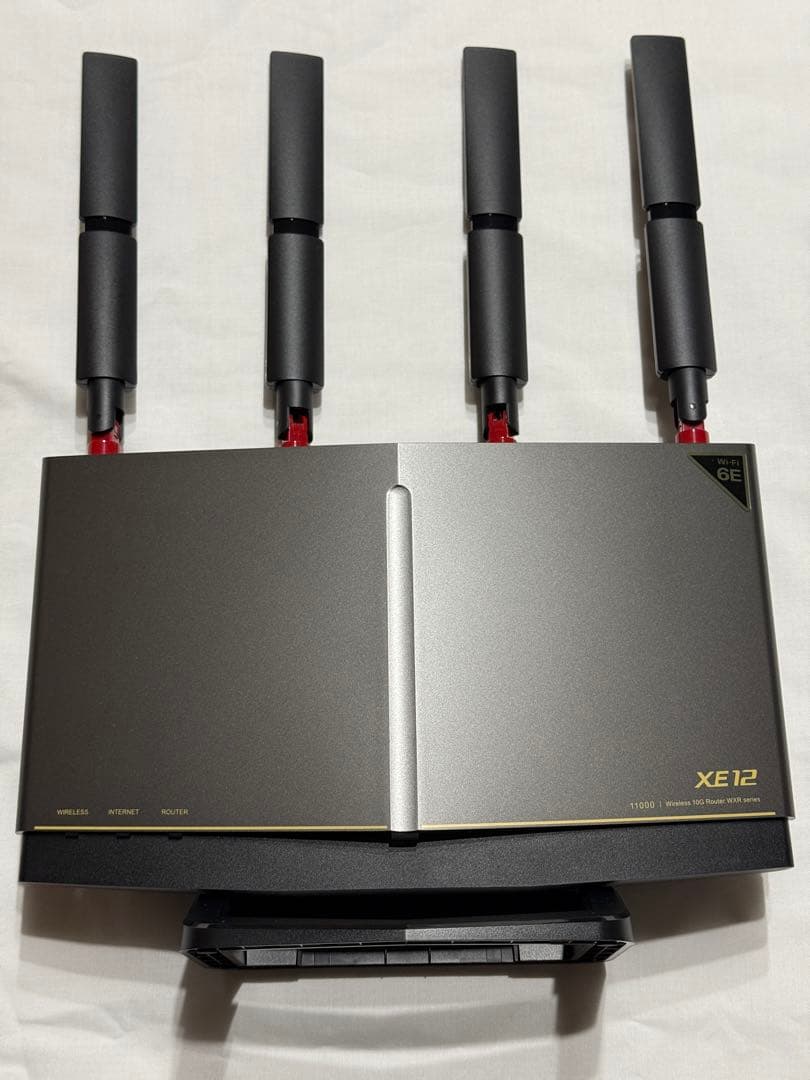 BUFFALO WXR-11000XE12 10G Wi-Fi 6Eルーター