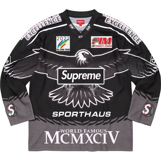 シャツ Supreme Eagle Moto Jersey \